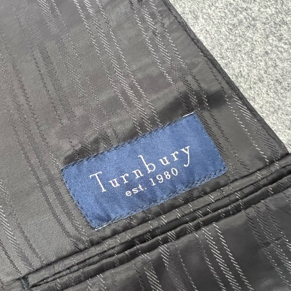 Turnbury Grey Camel Hair Sport Coat 48R - Picture 6 of 6